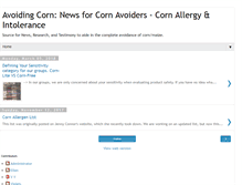 Tablet Screenshot of no-corn.blogspot.com