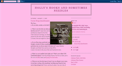 Desktop Screenshot of hollyshooksorneedles.blogspot.com