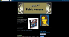 Desktop Screenshot of elblogdepabloherrera.blogspot.com
