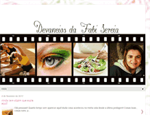 Tablet Screenshot of fabi-sereisereia.blogspot.com