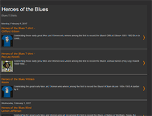Tablet Screenshot of heroesoftheblues.blogspot.com