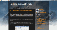 Desktop Screenshot of hacktipsntrickss.blogspot.com