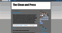 Desktop Screenshot of cleanandpressmikebrown.blogspot.com