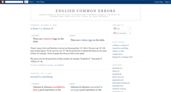 Desktop Screenshot of common-errors.blogspot.com