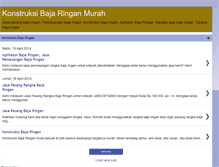 Tablet Screenshot of konstruksibajaringanmurah.blogspot.com