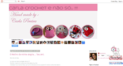 Desktop Screenshot of crochetdacarla.blogspot.com