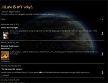 Tablet Screenshot of islamicsyahirah.blogspot.com