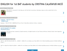 Tablet Screenshot of englishfor1stbatstudents.blogspot.com