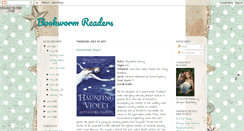 Desktop Screenshot of bookwormbooklovers.blogspot.com