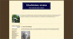 Desktop Screenshot of ijsselsteinsestraatnamen.blogspot.com