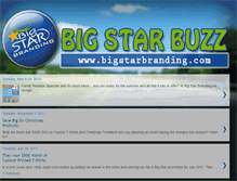 Tablet Screenshot of bigstarbuzz.blogspot.com