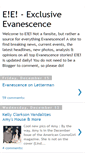 Mobile Screenshot of exclusiveevanescence.blogspot.com