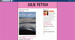 Desktop Screenshot of juliefetish.blogspot.com