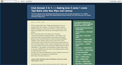 Desktop Screenshot of clubsensasi3in1.blogspot.com