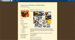 Desktop Screenshot of anarcoretadistro.blogspot.com