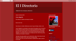 Desktop Screenshot of elprimerdirectorio.blogspot.com