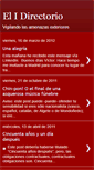 Mobile Screenshot of elprimerdirectorio.blogspot.com