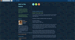 Desktop Screenshot of bkkfuture.blogspot.com