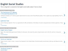 Tablet Screenshot of english-social-studies.blogspot.com