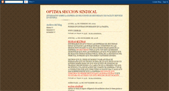 Desktop Screenshot of optimasindical.blogspot.com