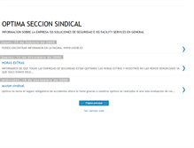 Tablet Screenshot of optimasindical.blogspot.com