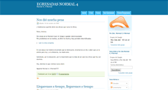 Desktop Screenshot of egresadasnormal4.blogspot.com