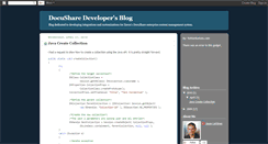 Desktop Screenshot of dsdeveloper.blogspot.com