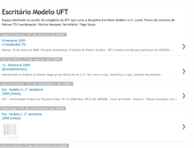 Tablet Screenshot of escritoriomodelouft.blogspot.com