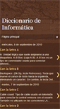 Mobile Screenshot of eldiccionariodeinformatica.blogspot.com