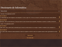 Tablet Screenshot of eldiccionariodeinformatica.blogspot.com