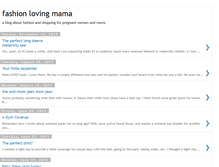 Tablet Screenshot of fashionlovingmama.blogspot.com