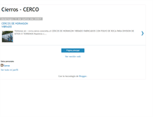 Tablet Screenshot of cierros-cerco.blogspot.com