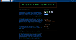Desktop Screenshot of frequentlyaskedquestions2.blogspot.com