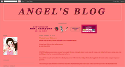 Desktop Screenshot of angelwongmy.blogspot.com