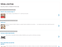 Tablet Screenshot of ideascocinas.blogspot.com