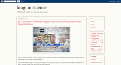 Desktop Screenshot of fungalscience.blogspot.com