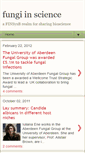 Mobile Screenshot of fungalscience.blogspot.com