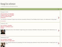 Tablet Screenshot of fungalscience.blogspot.com
