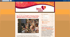 Desktop Screenshot of heartofhealinggallery.blogspot.com