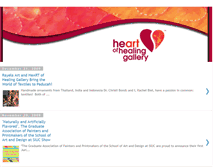 Tablet Screenshot of heartofhealinggallery.blogspot.com