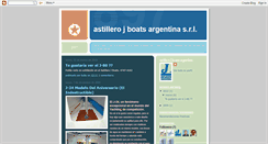 Desktop Screenshot of jboatsargentina.blogspot.com