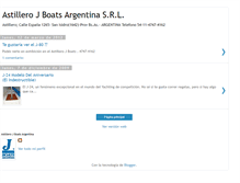 Tablet Screenshot of jboatsargentina.blogspot.com