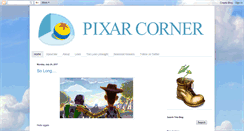 Desktop Screenshot of pixarcorner.blogspot.com