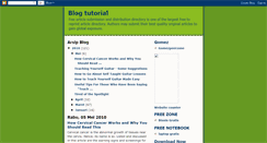 Desktop Screenshot of blogoftutorial.blogspot.com
