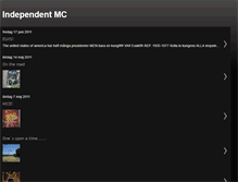 Tablet Screenshot of independentmc.blogspot.com