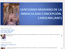 Tablet Screenshot of parroquiacarolina.blogspot.com