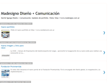 Tablet Screenshot of madesignoblog.blogspot.com