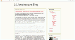 Desktop Screenshot of cmjayakumar.blogspot.com