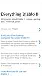 Mobile Screenshot of everythingdiabloiii.blogspot.com