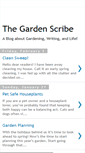 Mobile Screenshot of gardenscribe.blogspot.com